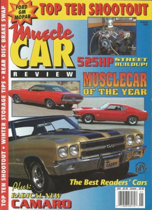 MUSCLE CAR REVIEW 1993 JAN - COBRA S/C, SS454, AMX